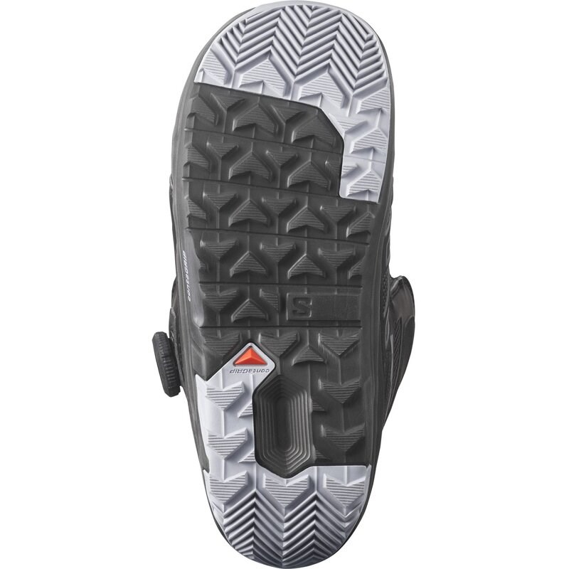 Salomon Damen Snowboot SNOW. BOOTS IVY BOA SJ BOA - Schwarz/Schwarz/Lila Grau