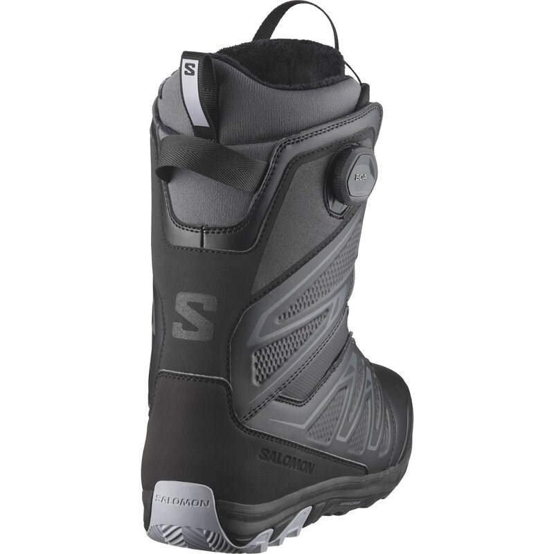 Salomon Damen Snowboot SNOW. BOOTS IVY BOA SJ BOA - Schwarz/Schwarz/Lila Grau