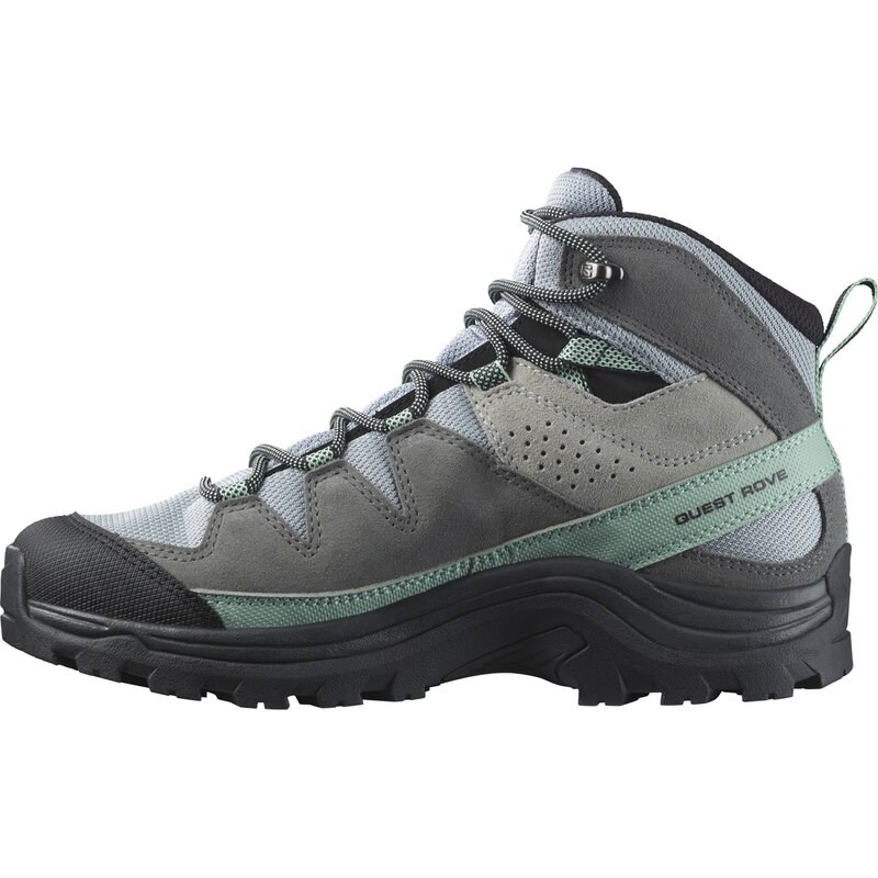 Salomon Damen Trekkingstiefel SHOES QUEST ROVE GTX W - Quarry/Quiet Shade/Black