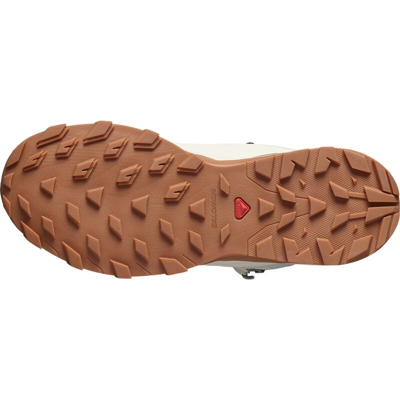 Salomon Damen Trekkinghalbschuhe SHOES OUTblast TS CSWP W - Mandelmilch/Rohleder/Gum8