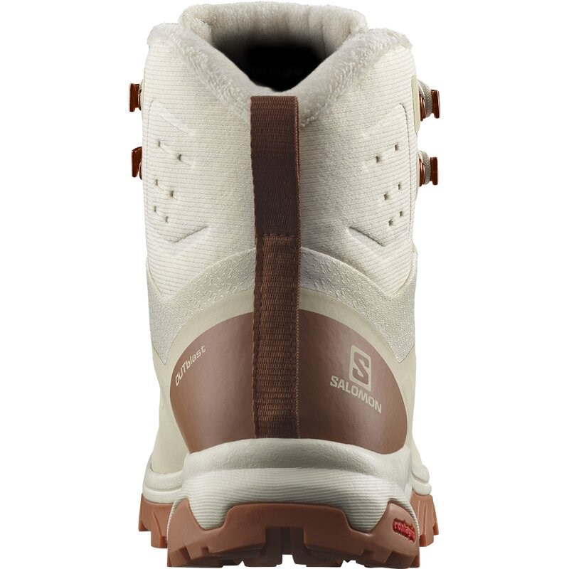 Salomon Damen Trekkinghalbschuhe SHOES OUTblast TS CSWP W - Mandelmilch/Rohleder/Gum8