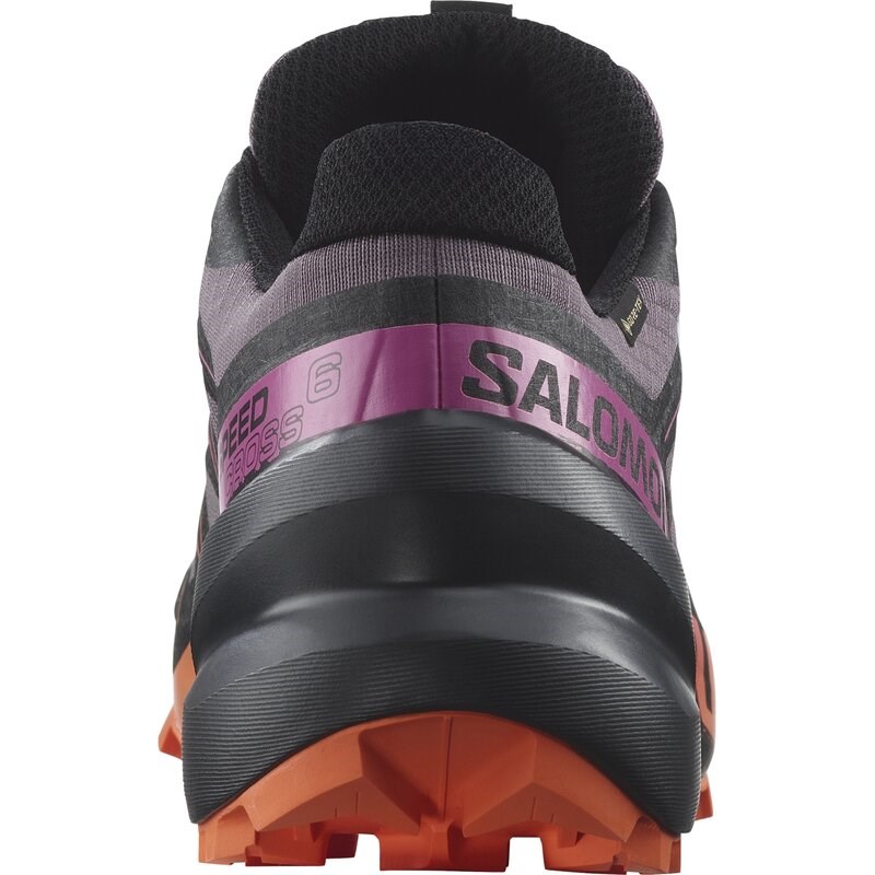 Salomon Damen Trailrunningschuhe SHOES SPEEDCROSS 6 GTX W - Mondlandschaft/Schwarz/Paradiesvogelblume