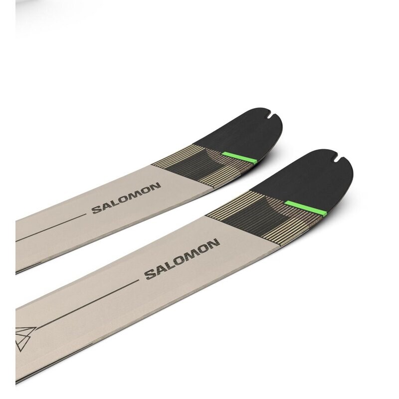 Salomon Herren Freeride Ski N MTN 86 CARB - Regentag/Schwarz/Pastell-Neongrün 1