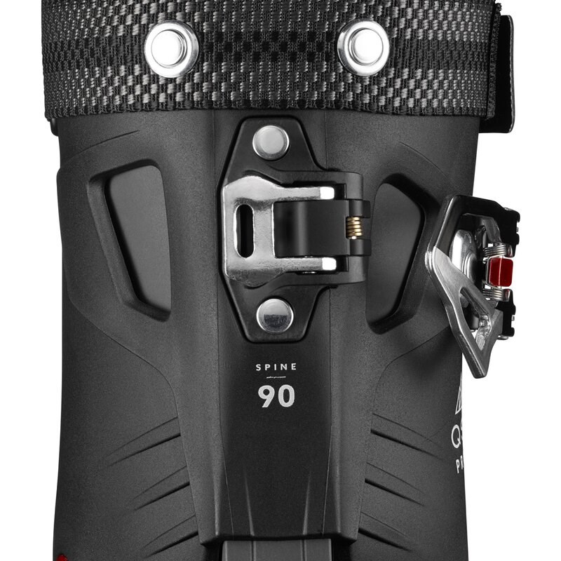 Salomon Herren Skistiefel QST PRO - Schwarz/Anthrazit/Rot