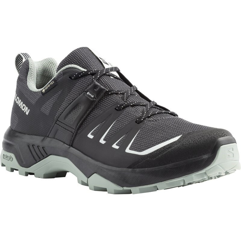 Salomon Damen Multifunktionsschuhe SHOES EXTEND GTX W - Asphalt/Schwarz/Grünes Milieu