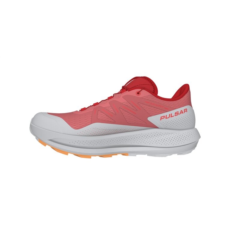 Salomon Damen Trailrunningschuhe SHOES PULSAR TRAIL W Tea - Teerose/Nimbuswolke/Feuriges Orange