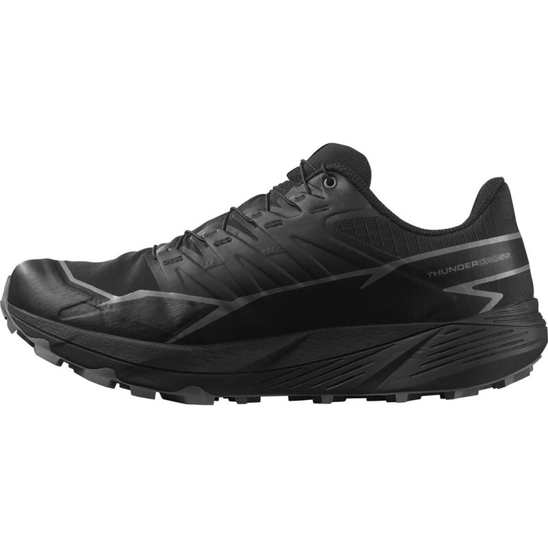 Salomon Herren Trailrunningschuhe SHOES THUNDERCROSS GTX - Schwarz/Schwarz/Zinn