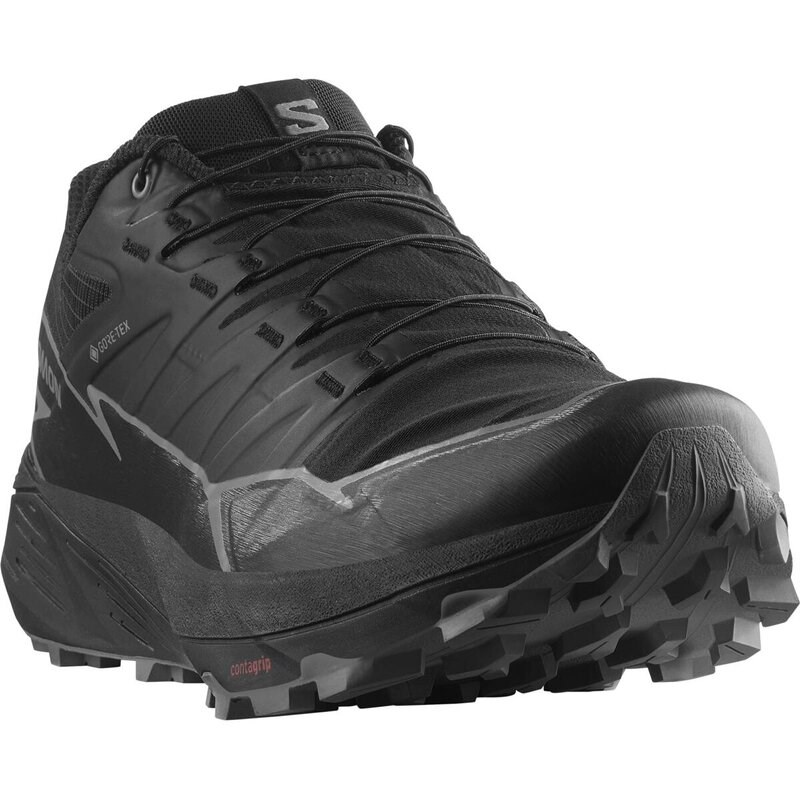 Salomon Herren Trailrunningschuhe SHOES THUNDERCROSS GTX - Schwarz/Schwarz/Zinn