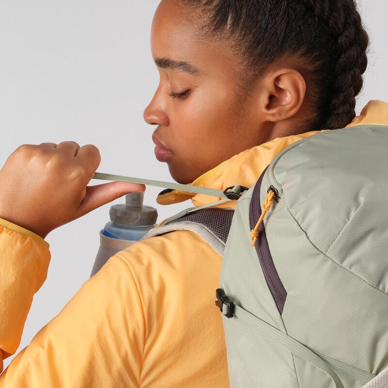 Salomon Rucksack AEROTREK 18 WOMEN - Seegras/Silberwolke/Eisen 9