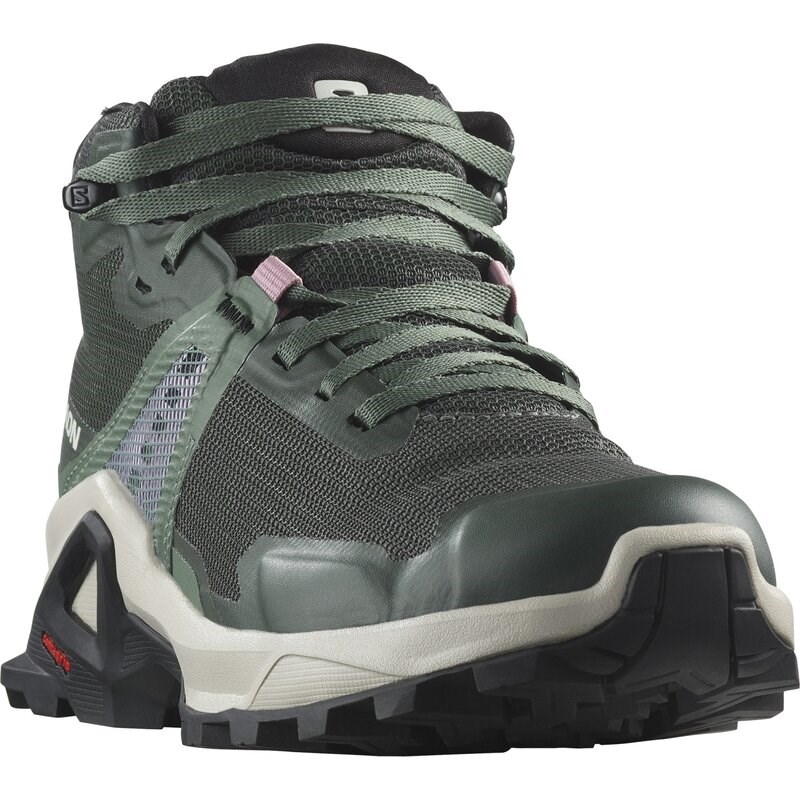 Salomon Kinder Multifunktionsstiefel SHOES X RAISE MID GTX J - Urban Chic/Regentag/Rosa Lavendel