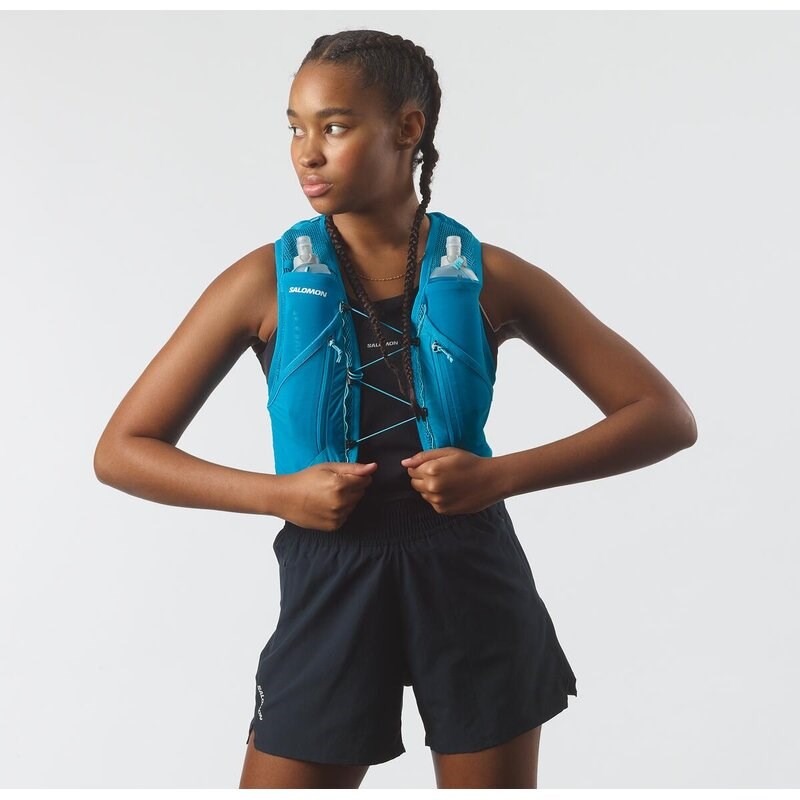 Salomon Rucksack ACTIVE SKIN 12 SET BLUE - BLAUE DANUBE/Blue Curaçao