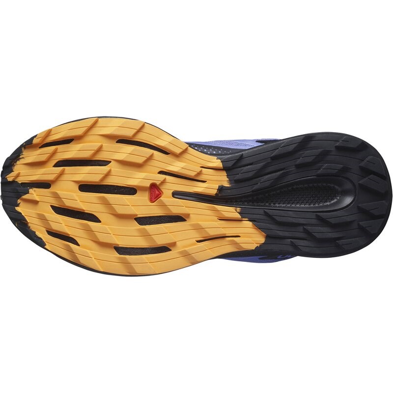 Salomon Damen Trailrunningschuhe SHOES PULSAR TRAIL W Velvet - Samtmorgen/Schwarz/Leuchtendes Orange