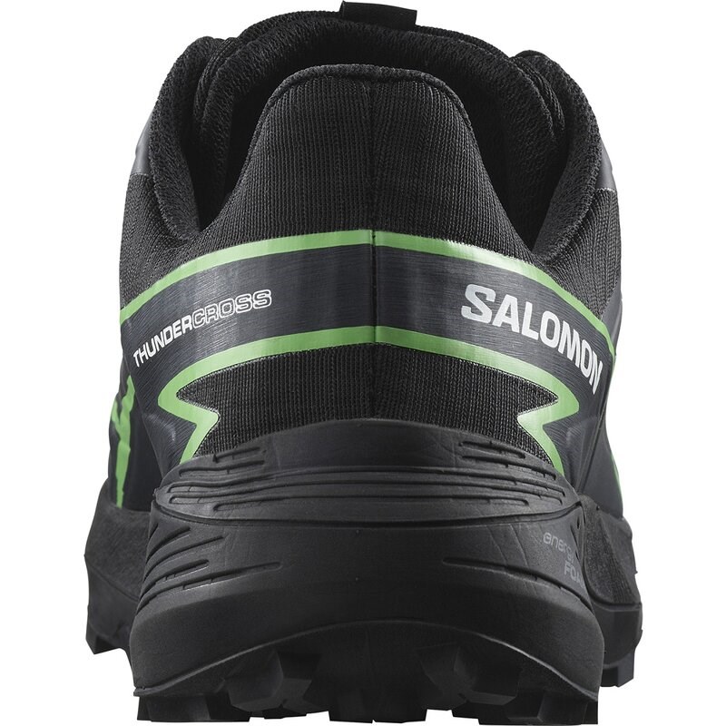 Salomon Herren Trailrunningschuhe SHOES THUNDERCROSS GTX - Schwarz/Grüner Gecko/Schwarz