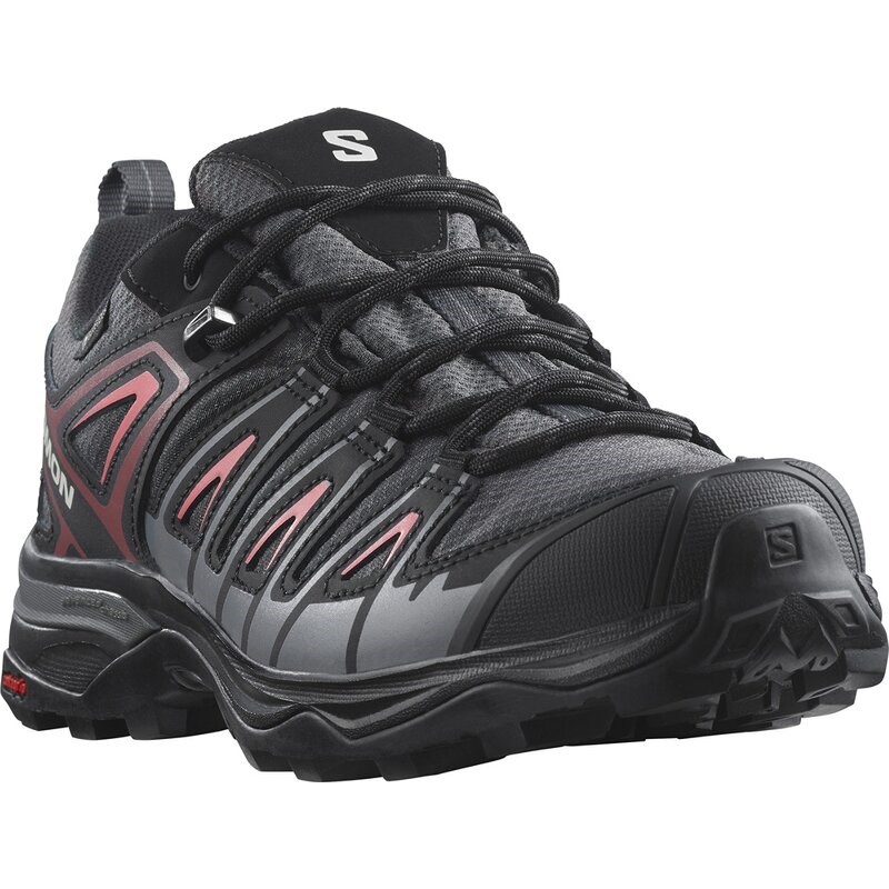 Salomon Damen Multifunktionsschuhe SHOES X ULTRA PIONEER GTX W - Magnet/Schwarz/Teerose