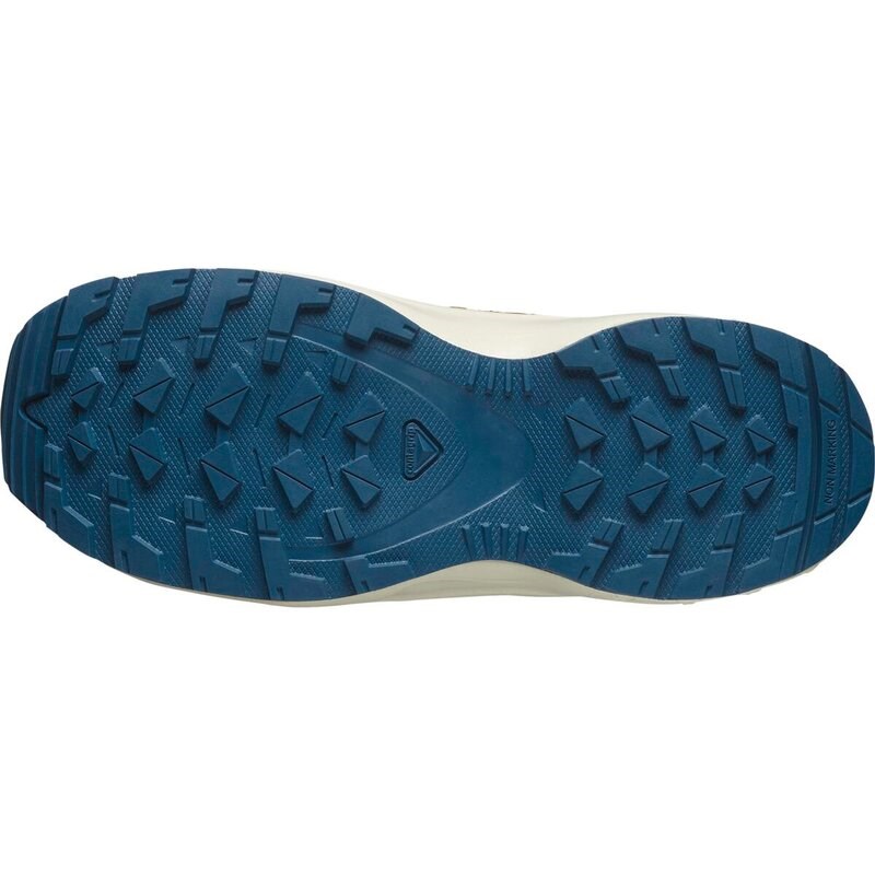 Salomon Kinder Multifunktionsschuhe SHOES XA PRO V8 WP J - Schwarz/Graugrün/Pudergelb