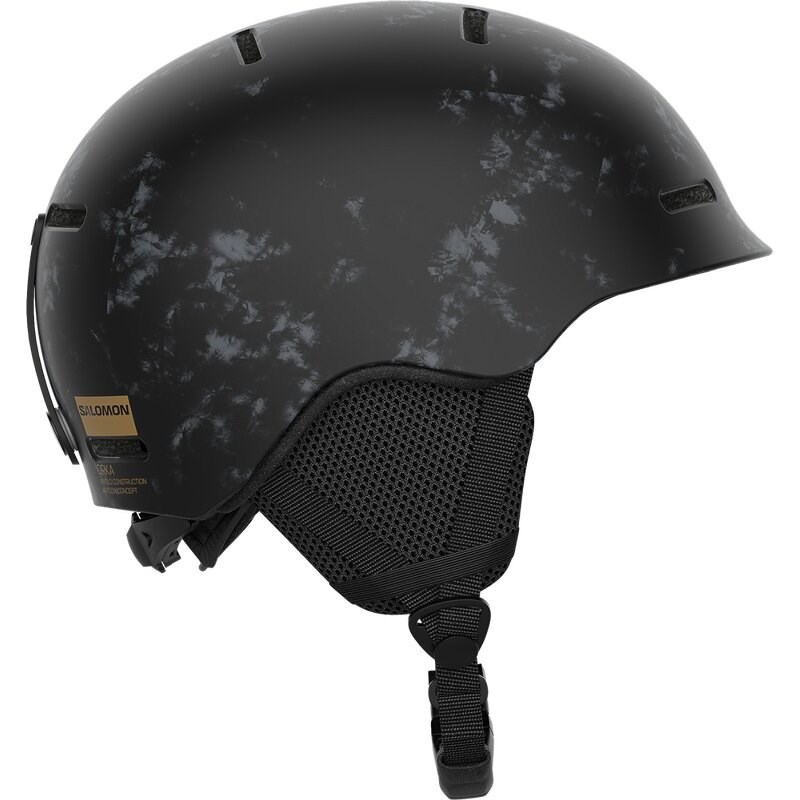 Salomon Kinder Helm HELMET ORKA Tie & - Schwarz