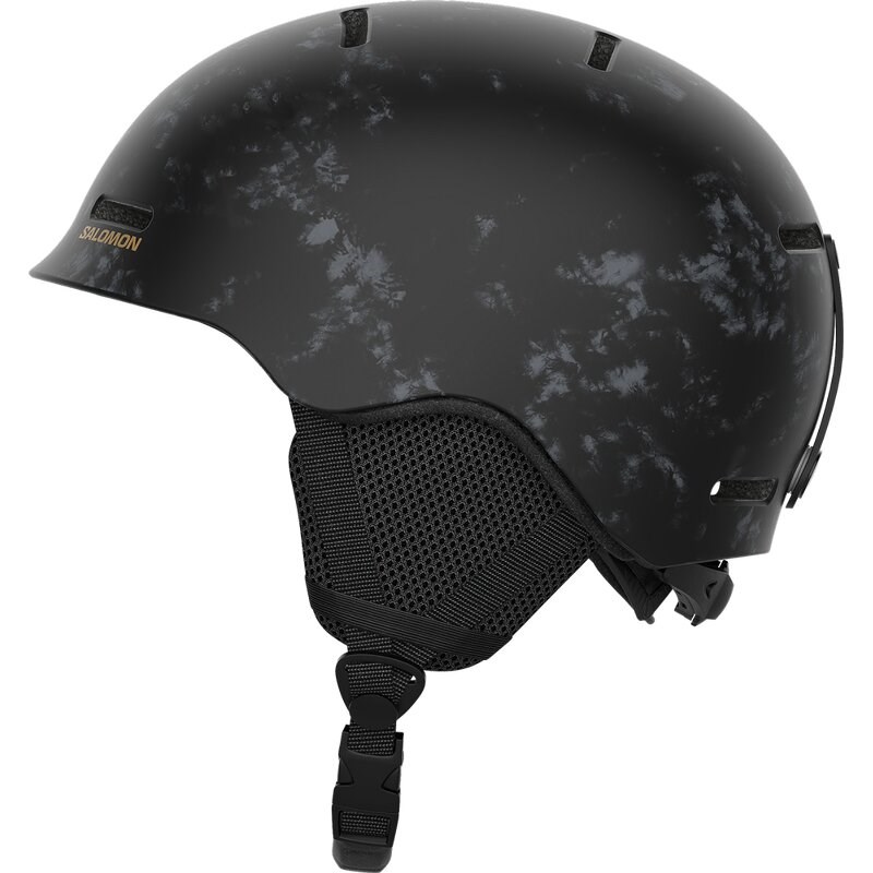 Salomon Kinder Helm HELMET ORKA Tie & - Schwarz