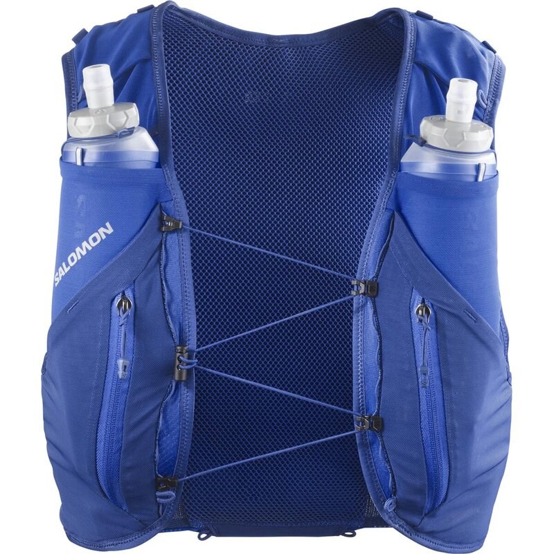 Salomon Rucksack ADV SKIN 12 SET NAUTICAL - NAUTISCHES BLAU/Limoges