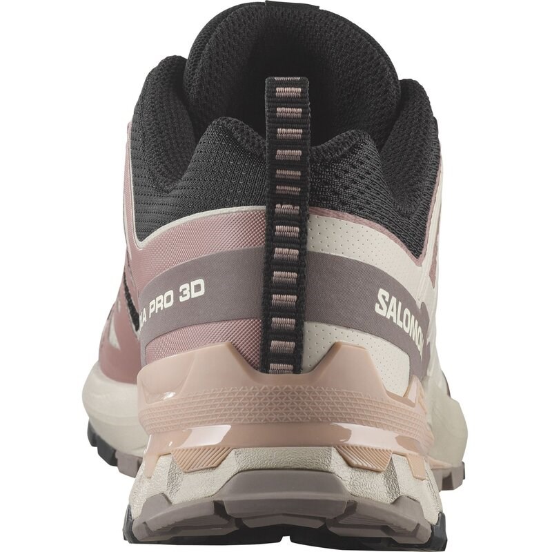 Salomon Damen Trailrunningschuhe SHOES XA PRO 3D V9 W - Schwarz/Wurzelholz/Mahagonirose