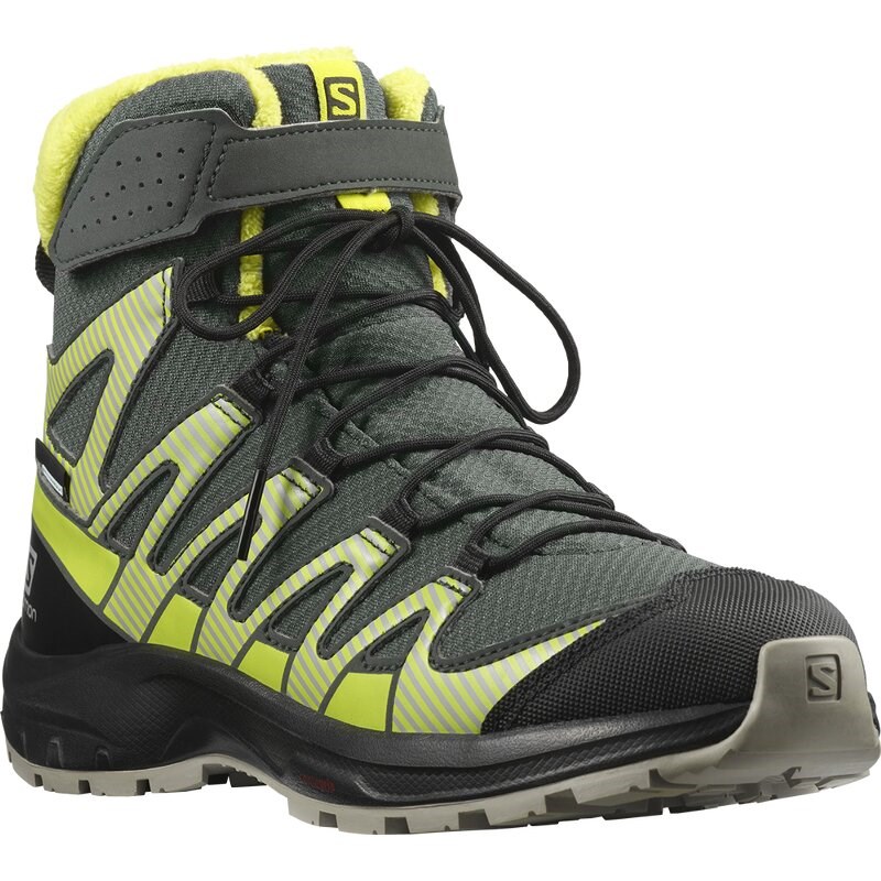 Salomon Kinder Multifunktionsschuhe SHOES XA PRO V8 WINTER CSWP J Urban - Urban Chic/Schwarz/Nachtkerze