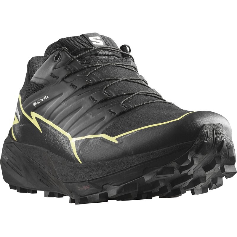 Salomon Damen Trailrunningschuhe SHOES THUNDERCROSS GTX W - Schwarz/Schwarz/Senfkraut