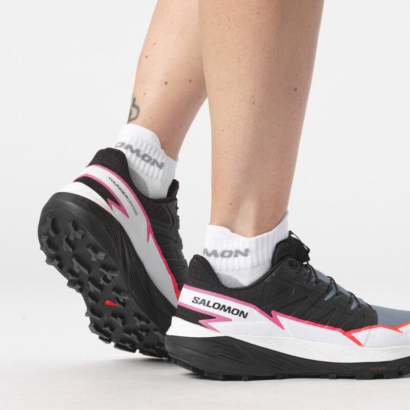 Salomon Damen Laufschuhe SHOES THUNDERCROSS W - Schwarz/Beringmeer/Rosa Glanz