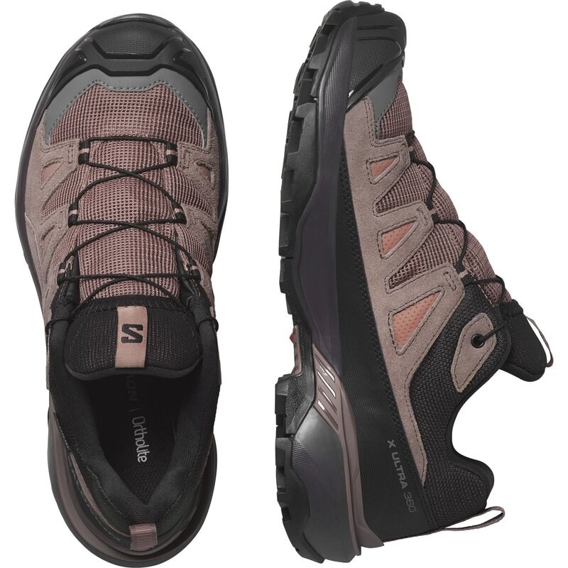 Salomon Damen Multifunktionsschuhe SHOES X ULTRA 360 LTR GTX W - Cognac/Pfefferkorn/Schwarz