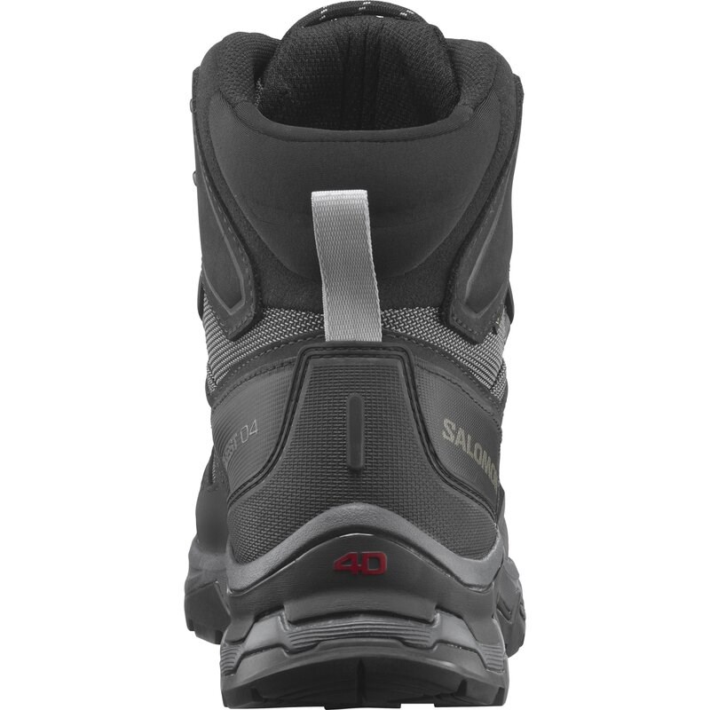 Salomon Herren Trekkingstiefel SHOES QUEST 4 GTX - Magnet/Schwarz/Steinbruch