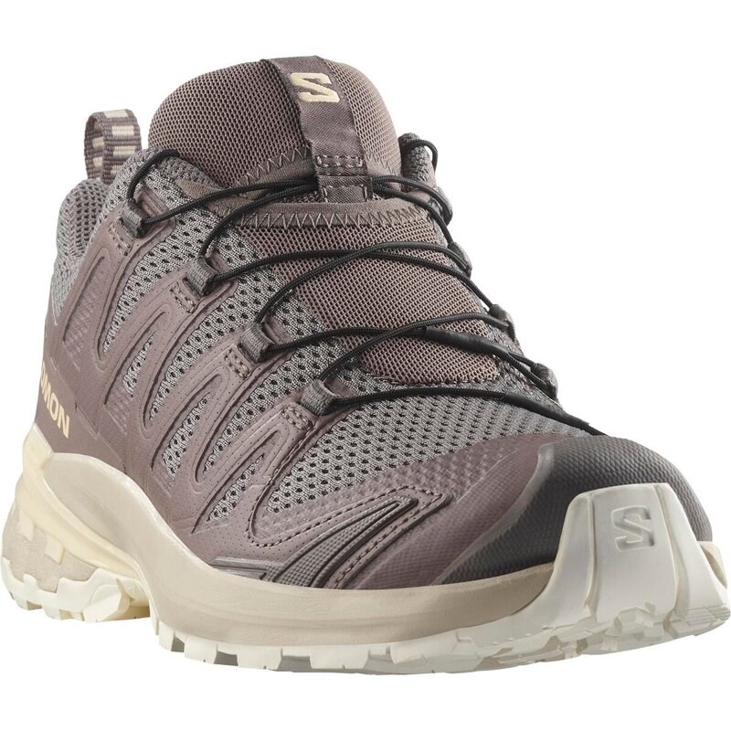 Salomon Damen Trailrunningschuhe SHOES XA PRO 3D V9 W - Pflaumenkätzchen/Oxford Tan/Zarter Pfirsich
