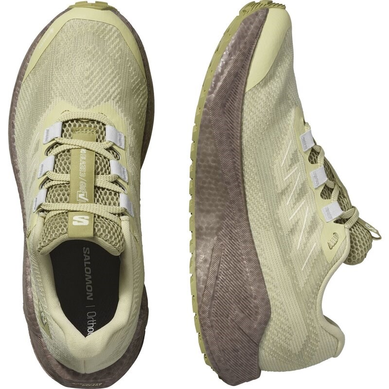 Salomon Damen Laufschuhe SHOES AERO BLAZE 3 GRVL GTX W - Grüner Nebel/Eisen/Eisfluss