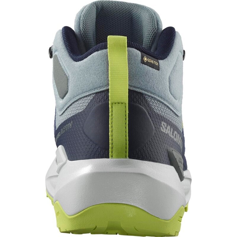 Salomon Herren Multifunktionsstiefel SHOES ELIXIR ACTIV MID GTX - Trooper/Seeblau/Scharfes Grün