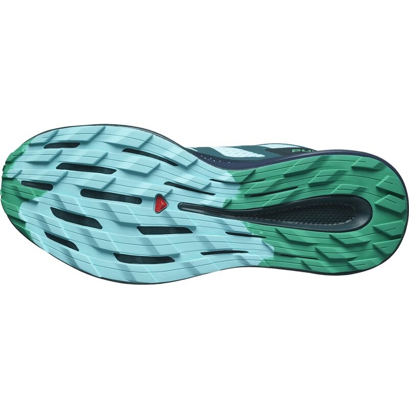 Salomon Herren Trailrunningschuhe SHOES PULSAR TRAIL - Blaue Strahlkraft/Kohlenstoff/Smaragd