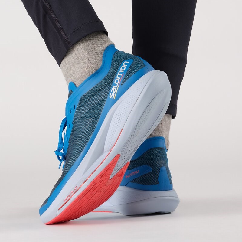 Salomon Herren Laufschuhe SHOES PHANTASM Indigo - Indigofink/Kentucky Blau/Mohn