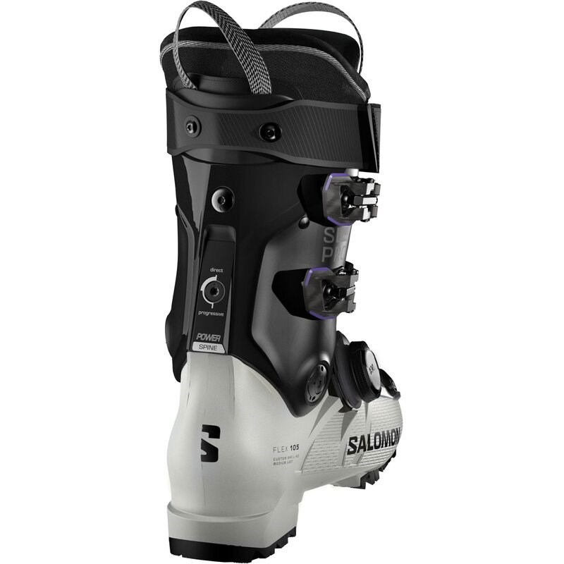 Salomon Damen Ski-Schuhe ALP. BOOTS - Grau Aurora/Schwarz/Schwarz