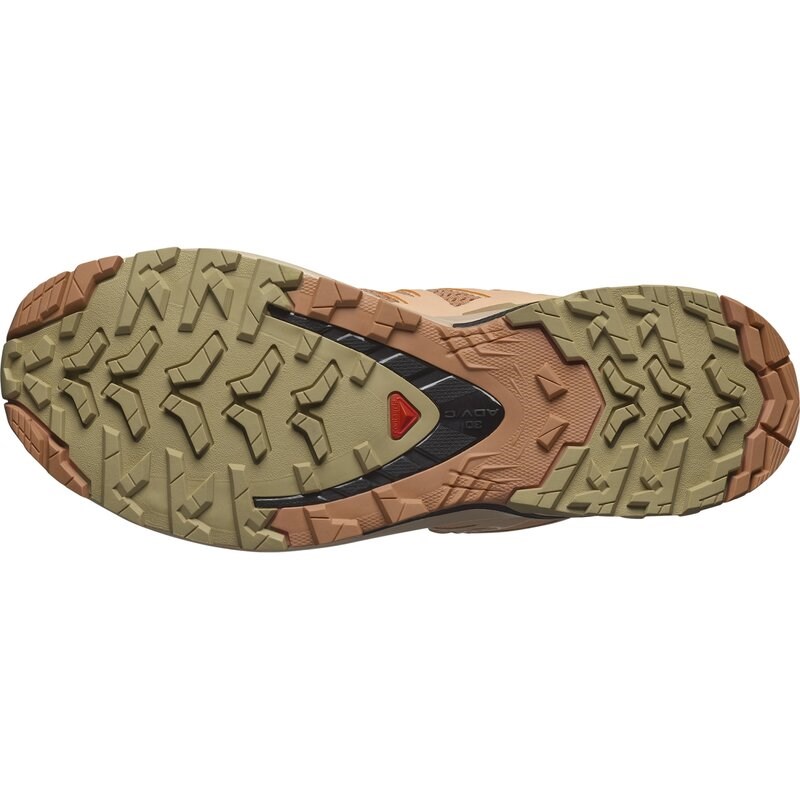 Salomon Damen Trailrunningschuhe SHOES XA PRO 3D V9 W - Kork/Pfirsichflaum/Schwamm