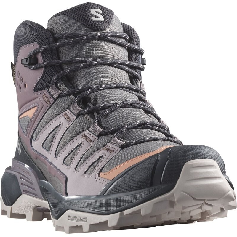 Salomon Damen Trekkingstiefel SHOES X ULTRA 360 MID GTX - Pflaumenkätzchen/Phantom/Kork