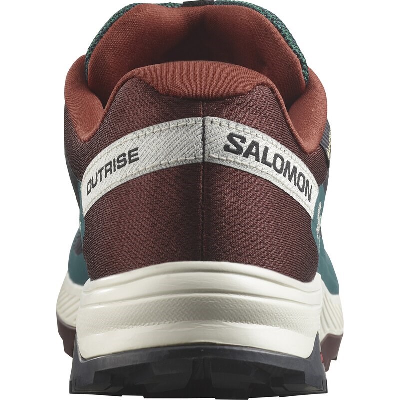 Salomon Herren Multifunktionsschuhe SHOES OUTRISE GTX - Ponderosa-Kiefer/Bitterschokolade/Vanille