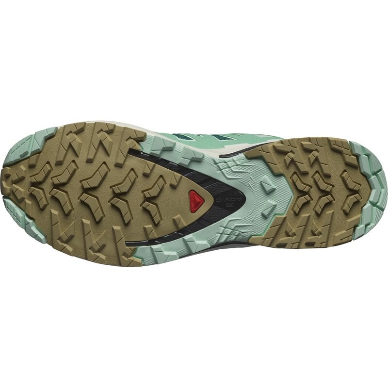 Salomon Damen Trailrunningschuhe SHOES XA PRO 3D V9 GTX W - Tiefer See/Elektrisches Grün/Vanilleeis