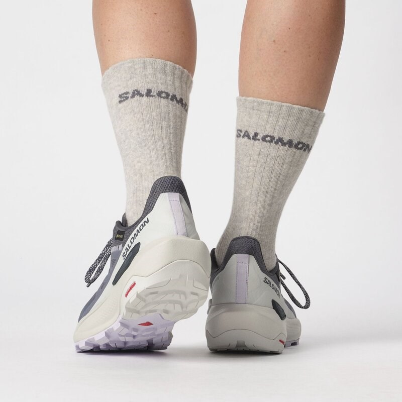 Salomon Damen Multifunktionsschuhe SHOES ELIXIR ACTIV GTX W - Tinte/Gletschergrau/Orchideenblüte