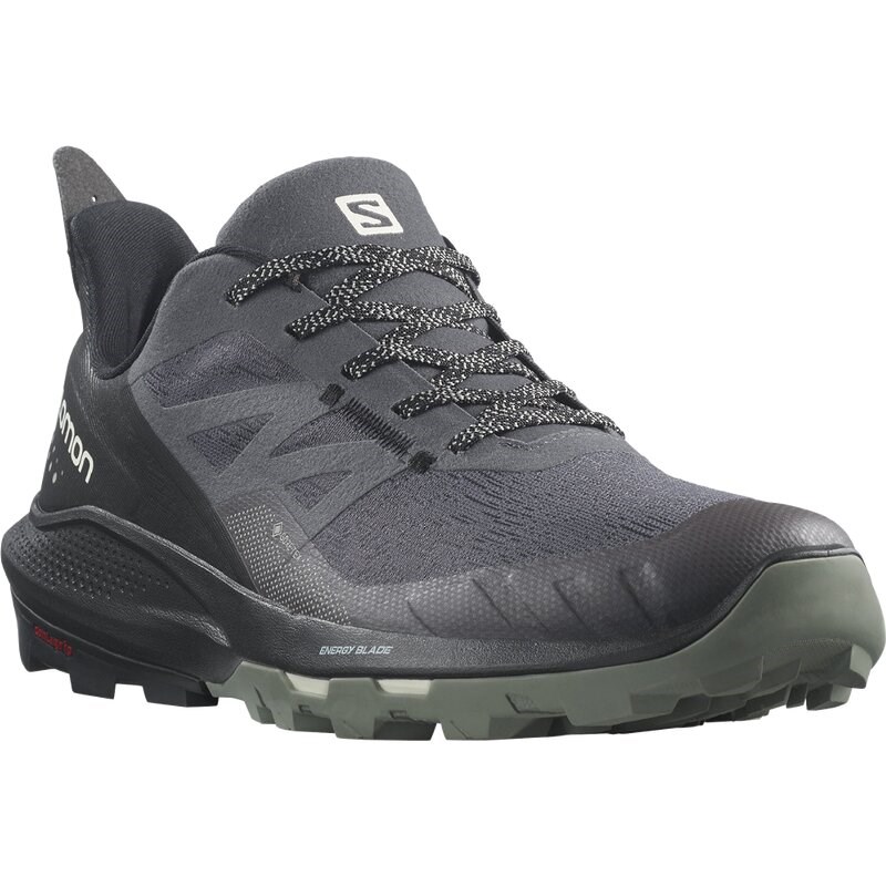 Salomon Herren Multifunktionsschuhe SHOES OUTpulse GTX - Magnet/Schwarz/Schmiedeeisen