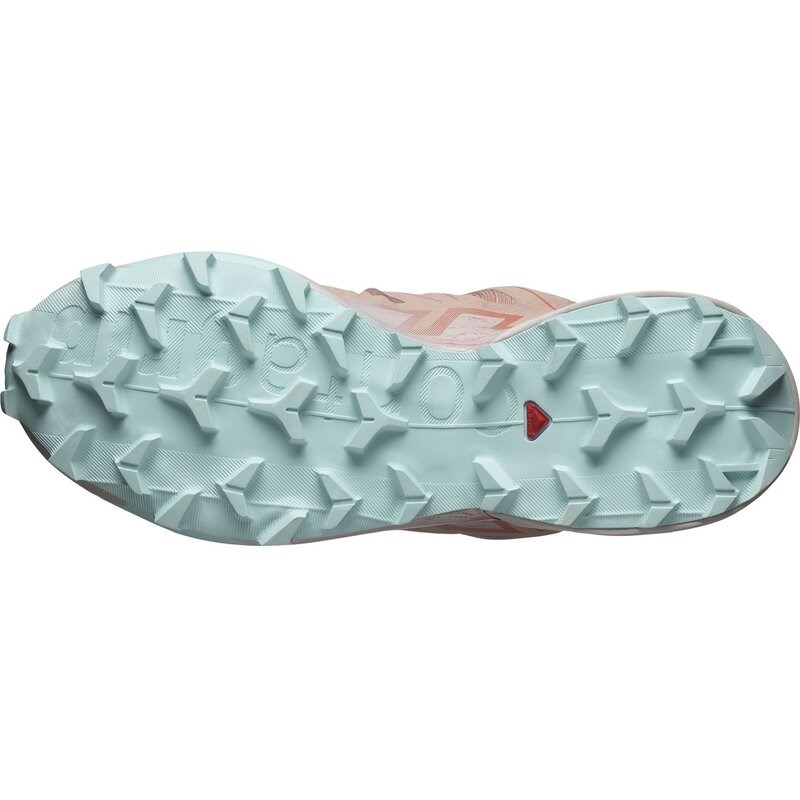 Salomon Damen Trailrunningschuhe SHOES SPEEDCROSS 6 W - Mahagonirose/Gedämpftes Violett/Eisiges Aqua