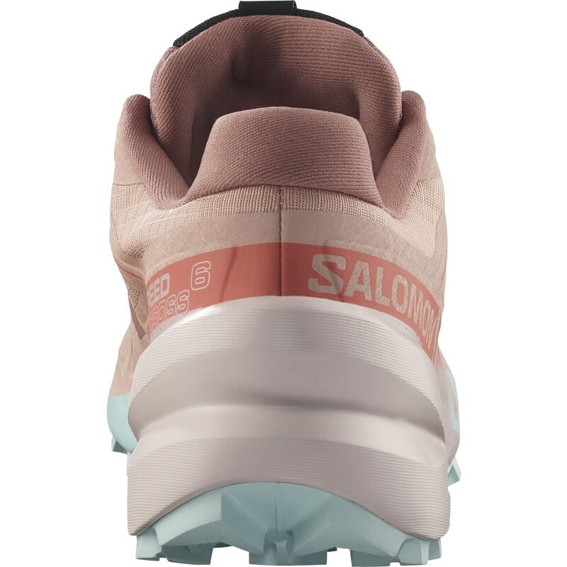 Salomon Damen Trailrunningschuhe SHOES SPEEDCROSS 6 W - Mahagonirose/Gedämpftes Violett/Eisiges Aqua