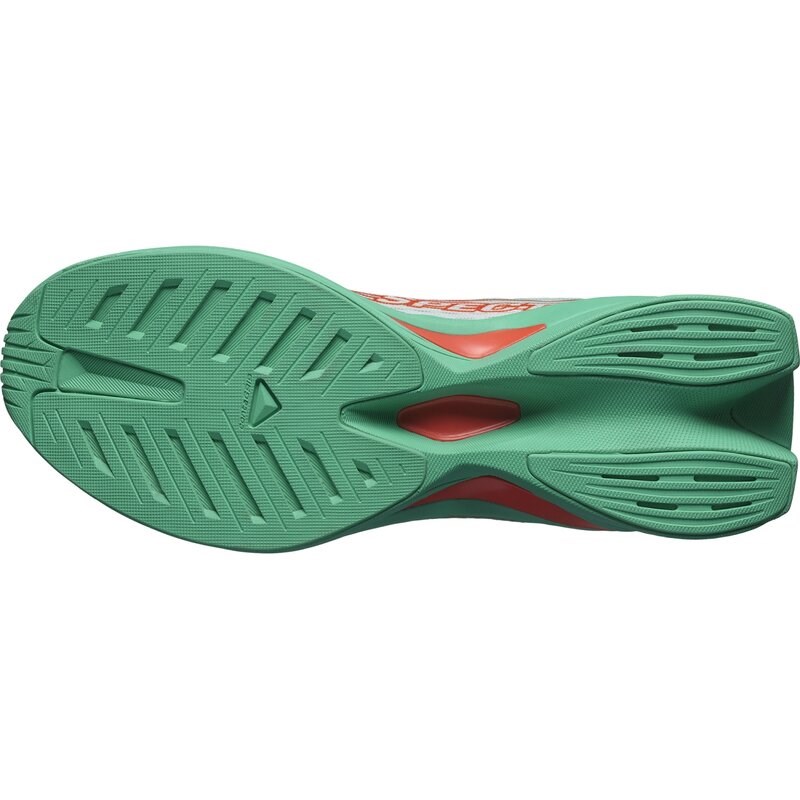 Salomon Damen Laufschuhe SHOES SPECTUR 2 W - Bay/Kirschtomate/Elektrisches Grün