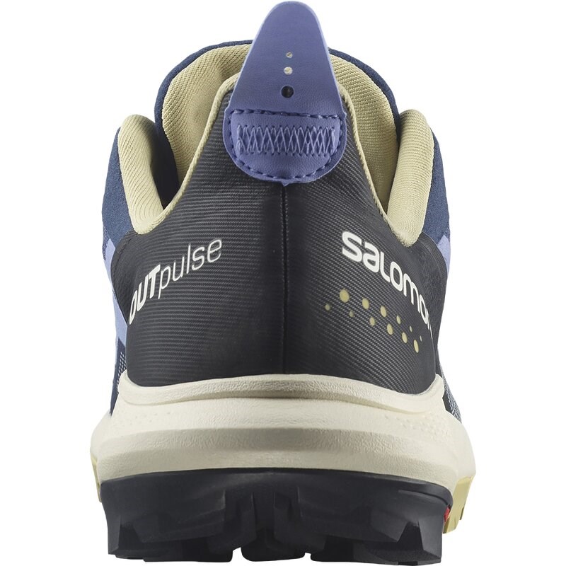 Salomon Damen Multifunktionsschuhe SHOES OUTpulse GTX W Mood - Stimmungsindigo/Lauchgrün/Ostern