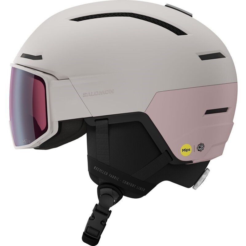 Salomon Herren Helm HELMET DRIVER PRO SIGMA MIPS - Grauviolett