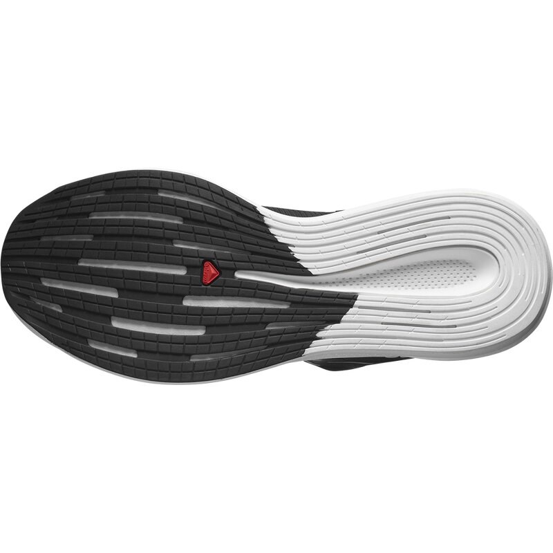 Salomon Herren Laufschuhe SHOES SPECTUR - Schwarz/Weiß/Feuriges Orange