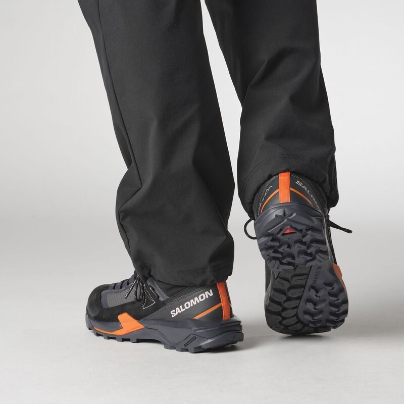 Salomon Damen Trekkingstiefel SHOES X ULTRA ALPINE MID GTX W 9 - Neun Eisen/Schwarz/Rotorange