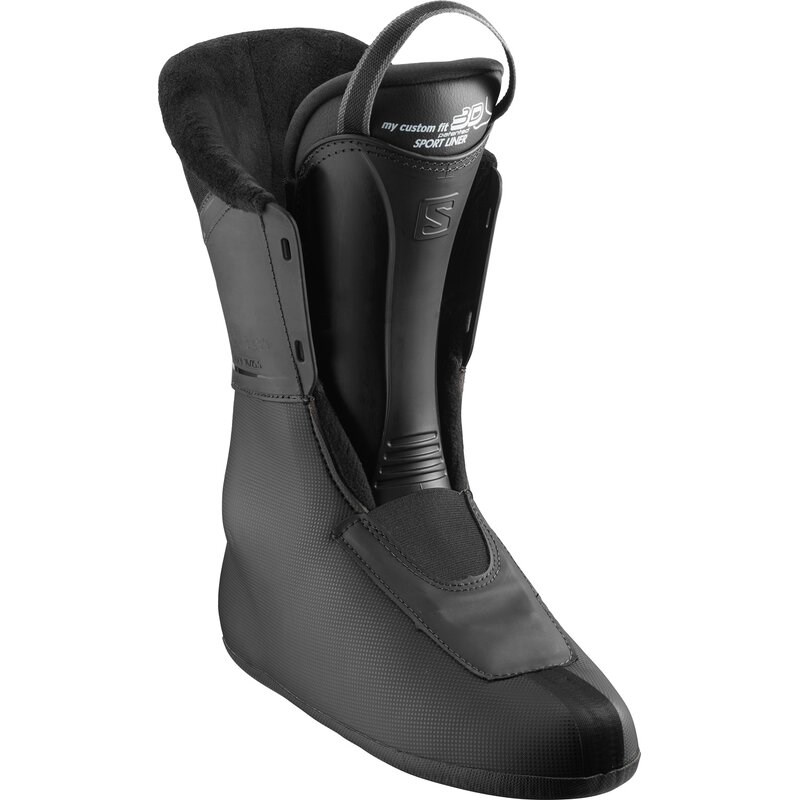 Salomon Damen Skischuhe - SCHWARZ/Beluga/Gold