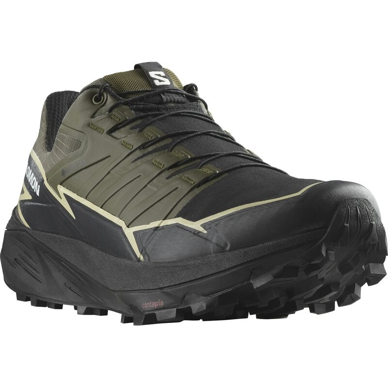 Salomon Herren Trailrunningschuhe SHOES THUNDERCROSS GTX - Olivennacht/Schwarz/Luzerne