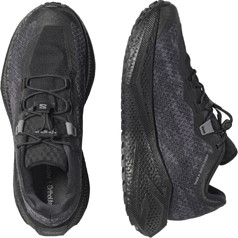 Salomon Herren Laufschuhe SHOES AERO GLIDE 4 GRVL W - Schwarz/Asphalt/Schwarz